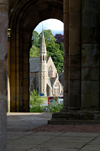 Jedburgh, Borders, Scotland: the Abbey, built in 1138 by David I for the Augustinians - photo by C.McEachern