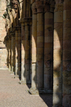 Jedburgh, Borders, Scotland: the Abbey - ruins - photo by C.McEachern