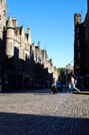 Scotland - Edinburgh: There is no scarcity of amazing architecture or tourists busy checking it out - photo by C.McEachern