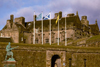 Stirling, Scotland, UK: the castle sits atop a volcanic crag - photo by F.Rigaud