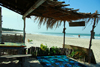 Cap Skirring, Oussouye, Basse Casamance (Ziguinchor), Senegal: View from a bar on the beach / Vista de um bar de praia - photo by R.V.Lopes