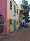 Sngal - le de Gore: vieilles maisons - photographie par G.Frysinger