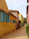 Sngal - le de Gore - maisons sngalaises - photographie par G.Frysinger