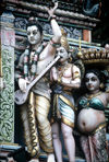 Singapore: Hindu Temple - detail (photo by S.Lovegrove / Picture Tasmania)