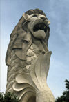 Singapore: Merlion - Sentosa Island (photo by S.Lovegrove / Picture Tasmania)