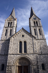 Slovenia - Kocevje / Gottschee: Church of St. Fabian and St. Sebastian - facade - photo by I.Middleton