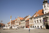 Glavni Trg - main square, Maribor, Slovenia - photo by I.Middleton