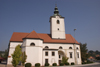 Church in Smarje pri Jelsah - side view, Slovenia - photo by I.Middleton