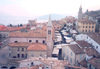 San Marino: roof topts - upper left corner: city hall - photo by M.Torres