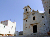 Spain / Espaa - Peiscola (Comunidad Valenciana - provincia de Castelln de la Plana): the church (photo by M.Bergsma)