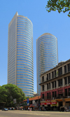 Colombo, Sri Lanka: World Trade Center Colombo - Twin Towers seen from York street - Fort - photo by M.Torres