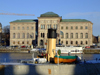 Stockholm, Sweden: National Museum on the other side of the water - photo by M.Bergsma