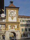 Switzerland / Suisse / Schweiz / Svizzera -  Murten / Morat: Bern gate / port de Bern (photo by Christian Roux)