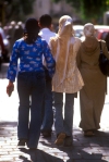 Damascus: Muslim girls (photographer: John Wreford)