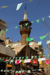 Damascus, Syria: small mosque - pedestrian street - Salhiya - photographer: M.Torres