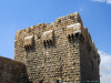 Syria - Damascus: tower on the northern side of the walls, near Bab Al-Faraj - Ancient City of Damascus - Unesco World Heritage site - photo by  M.Torres