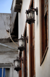 Syria - Damascus: lanterns in the Christian quarter - photo by  M.Torres