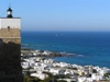 North Africa - Tunisia - Kelibia: light house on east bastion the fort - view over the coast and the town - fortress (photo by J.Kaman)