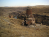 Ani - Kars province, Turkey: Armenian church of St Gregory of Tigran Honents near the Arpacay / Akhurian river - photo by A.Kilroy