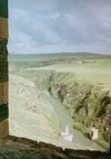 Turkey - Ani - Ocakli, Kars province, Eastern Anatolia Region: Armenia divided - today's border on the Akhuryan / Arpacay river - photo by G.Frysinger