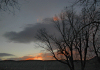 Turkmenistan - Kopet Dag mountain range: twilight over the foothills (photo by G.Karamyanc)