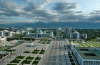 Turkmenistan - Ashgabat: Independence Sq, the heart of the city - view from the Arch of Neutrality - photo by G.Karamyanc