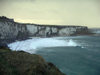 Ulster - Northern Ireland - County Antrim: white cliffs (photo by R.Wallace)