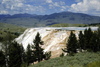 Yellowstone National Park, Wyoming, USA: thermal pools and mud pots - America's first national park, created in 1872 - photo by C.Lovell