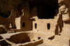 Mesa Verde National Park, Montezuma County, Colorado, USA: Spruce Tree House - rooms around the kiva - photo by A.Ferrari