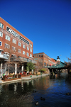 Oklahoma City, OK, USA: Bricktown - ducks on the western part of the Bricktown Canal - photo by M.Torres