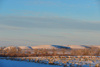 Castaneda, Cimarron County, Oklahoma, USA: the monotony of Oklahoma's plain is broken by some snow covered hills - photo by M.Torres