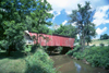 Madison, Iowa, USA: Madison county bridge - the covered bridge form the movie - Roseman Bridge - photo by Mona Sturges