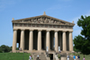 Nashville (Tennessee): full-scale replica of the Parthenon in Athens - photo by M.Schwartz