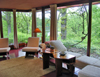 USA - Quasqueton - Buchanan County (Iowa): Cedar Rock house - designed by architect Frank Lloyd Wright for Lowell Walter - interior decoration - furniture - photo by G.Frysinger