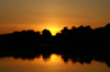 156 Venezuela - Apure - Los Llanos - sunset over Cao Guaritico II - Refugio de Fauna Silvestre Cao Guaritico - photo by A. Ferrari