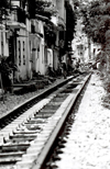 Hanoi - vietnam: backyard railway - photo by Nacho Cabana