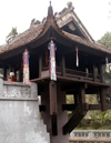 Hanoi - vietnam: the One Pillar Pagoda c.1049 - photo by Robert Ziff