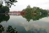 Hanoi - vietnam - Hoan Kiem Lake - Huc Bridge to Jade Island - photo by Tran Thai