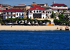 Stone Town, Zanzibar, Tanzania: Tembo hotel and the old British consulate - beach front lodging - Shangani - photo by M.Torres