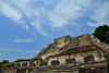 Altun Ha Maya city, Belize District, Belize: Temple of the Masonry Altars - Classic Period of Maya civilization, 200 to 900 AD - priestly tombs were plundered, their contents destroyed and the crypts filled with soil - photo by M.Torres