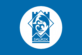 flag of Bishkek - Kyrgyzstan