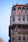 So Paulo, Brazil: Martinelli building on Lbero Badar street, Anhangaba valley - Brazil's first skyscraper and the tallest in South America in 1934, built by the naval constructor Comendatore Giuseppe Martinelli - architect William Fillinger with faades by the Lacombe brothers - photo by M.Torres