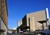 Winnipeg, Manitoba, Canada: Millenium Library - Patkau Architects / LM Architectural Group - faade on Donald Street - photo by M.Torres