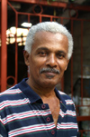 Cuba - Guardalavaca - Uncle Emilio portrait - photo by G.Friedman