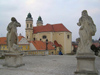 Czech Republic - Valtice: Holy Virgin Ascension Church - seen from the chateau - photo by J.Kaman