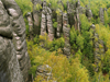 Czech Republic - Broumov area - Nachod District: pinnacles and forest - Broumovske steny - Hradec Kralove Region - photo by J.Kaman