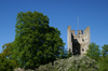 Gotland - Visby: tower of the northern wall - ringwall of the old Hanseatic Town of Visby - photo by A.Ferrari