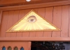 Greece - Ioannina / Yannina / Janina (Epirus / Ipiros province): masonic symbols - the great architect's eye - photo by G.Frysinger