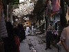 Iraq - Najaf / An Najaf: dark alley in the bazaar (photographer: Alejandro Slobodianik)