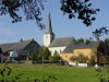 Luxembourg - Colpach: countryside church (photo by P.Willis)